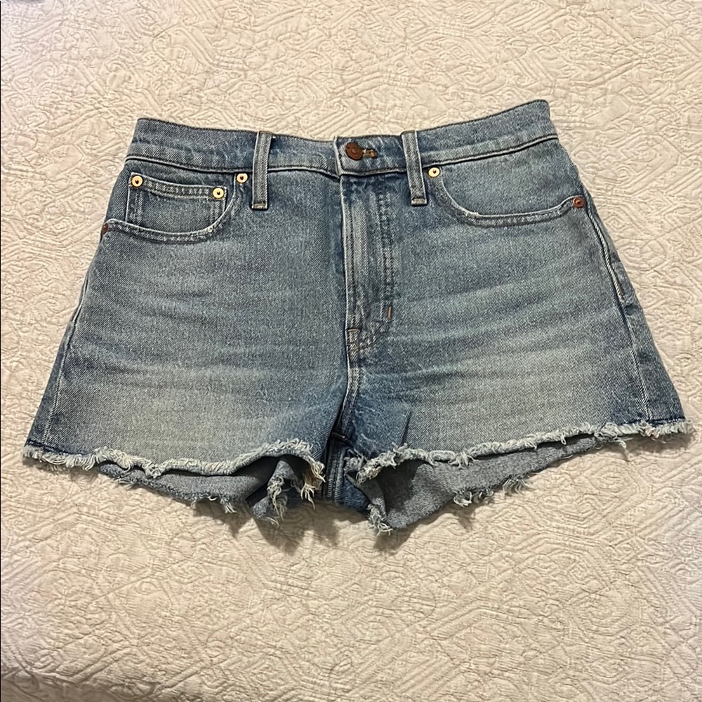 Denim Blue Cutoff Women's Shorts